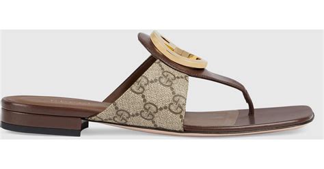 thong sandal multi gucci|Gucci thong sandals for cheap.